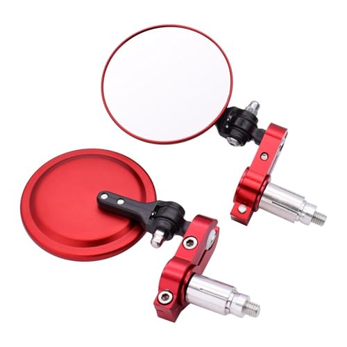 Espejos plegables de extremo de manillar para Suzuki GS550M
