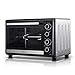 Electric Oven 38L Mini-Backofen-Herd Mit Grill Und Multi-Kochfunktionen Einstellbare Temperaturregelung Und Timer - Zubehör Inklusive - 1800W