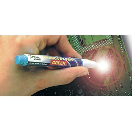 Techspray 2509-GN Overcoat Pen (Green) -2 pack by Techspray