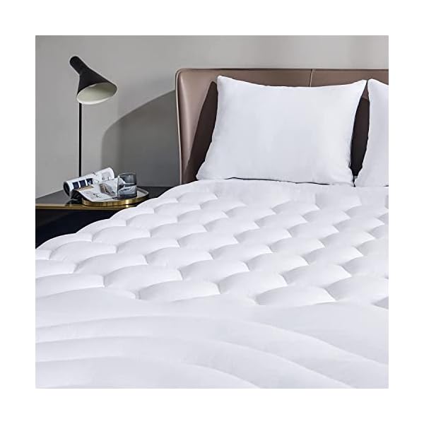Bedsure Twin XL Mattress Pad Soft Mattress Cover for College Dorm