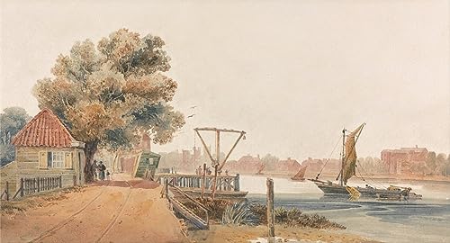 Tableau Millbank de David Cox affiche impression d'art 60x90cm