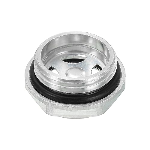 PATIKIL Air Compressor Oil Sight Glass, 1 Pack G 1" Male Thread Aluminum Alloy Oil Liquid Level Gauge Air Compressor Parts with O-Ring - Image 3