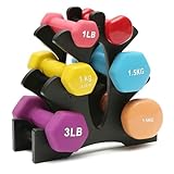 Support stable : la structure triangulaire offre un soutien stable pour vos haltères pour garantir sécurité et organisation.