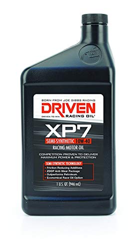 Aceite de motor Joe Gibbs XP7 10W-40 semi-sintético 1 cuarto miniatura 1