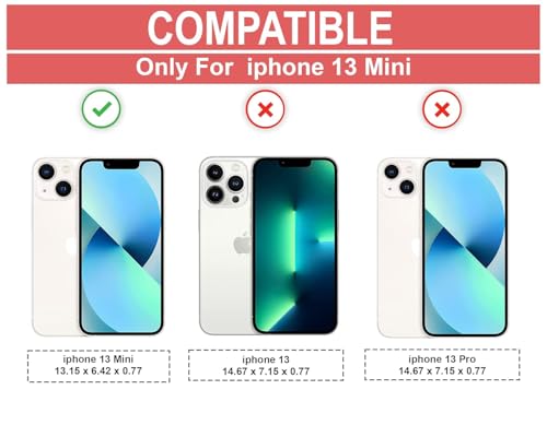 Image of Tempered Glass Screen Protector Compatible for iPhone 13 Mini [5.4 Inch] with Edge to Edge Coverage - Case Friendly, Anti-scratch [Pack of 1]