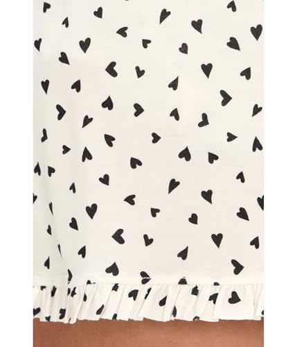 Image of Eberjey Women's Gisele Tencel Printed Modal Ruffle Cami & Shortie Short Set