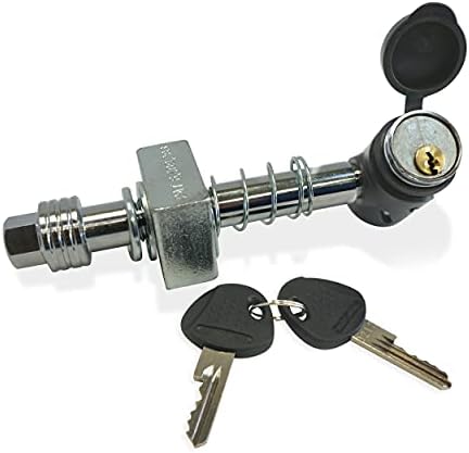 Let's Go Aero (SHP2040) Keyless Press-on Locking Silent Hitch Pin for 2in Hitches
