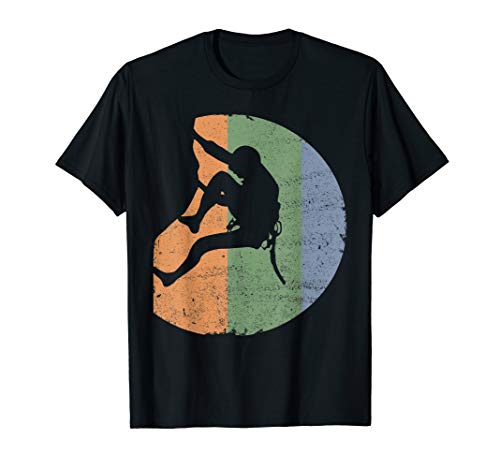 Rock Climbing Vintage Climber Shirt - Outdoor Gear Tees