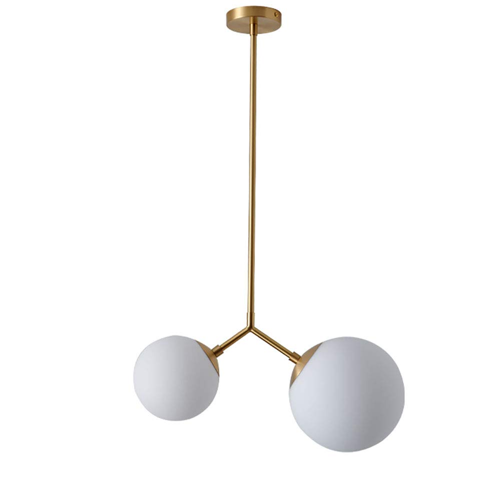 Éclairage E27 double tête design pour harmoniser une pièce sombre - 7