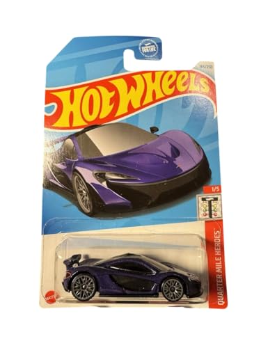 Image of Hot Wheels Car Ages 3 and Up (Mclaren P1), Purple