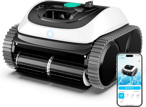 (2025 Upgrade) WYBOT C1 Robotic Pool Vacuum for Inground & Above Ground Pools, 150mins Cordless Pool...