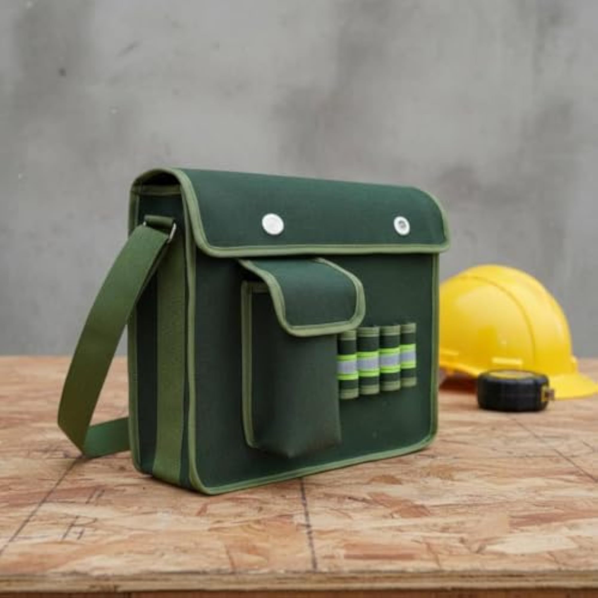 Heavy-Duty Canvas Tool Bag with Large Capacity