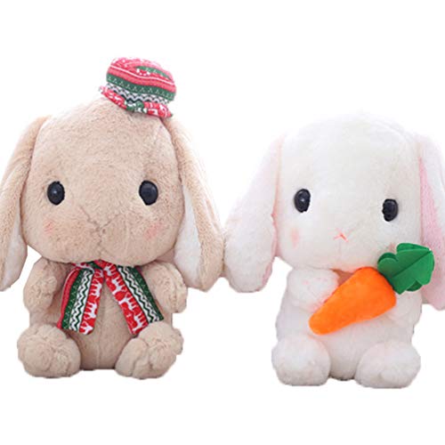 TOYANDONA Coelho de pelúcia Brinquedos de pelúcia de desenho animado Boneca de pelúcia Brinquedos pa