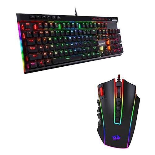 Redragon K580 VATA RGB LED Backlit Mechanical Gaming Keyboard and