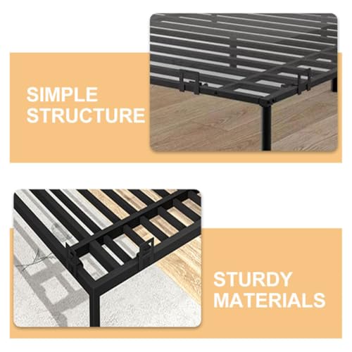 Butée antidérapante matelas fer noir sommier lit