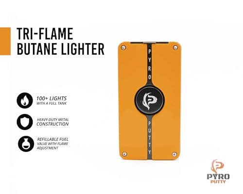 Encendedor Pyro Putty Tri-Flame de Butano miniatura 5