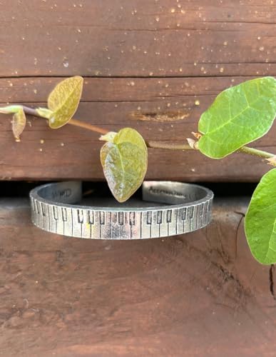 Piano Cuff Inspirational Jewelry Bracelet - Great Piano Gift for Music Teachers, Musicians, and Music Students By Whitney Howard Designs3