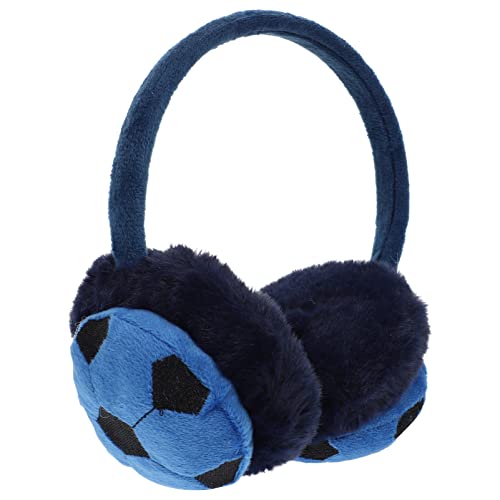 BESPORTBLE Winter Headband Adjustable Ear Warmer Cycling Ear Warmer Winter Warm Soft Plush Earmuffs Boys Soccer Ear Warmer for Outdoor Foldable Ear Warmer Fleece Ear Warmer Outdoor Man Gift