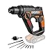 WORX WX390.9 Bohrhammer SDS-plus 20V – Kraftvolle Bohrmaschine mit...