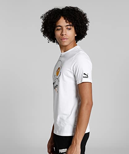 Image of Puma Men's Cotton Regular Fit T-Shirt