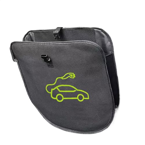 Jumper Cable Bag, Storage Bag for Electric Vehicles Charger, Unique Snap Design Suspension Bag for...