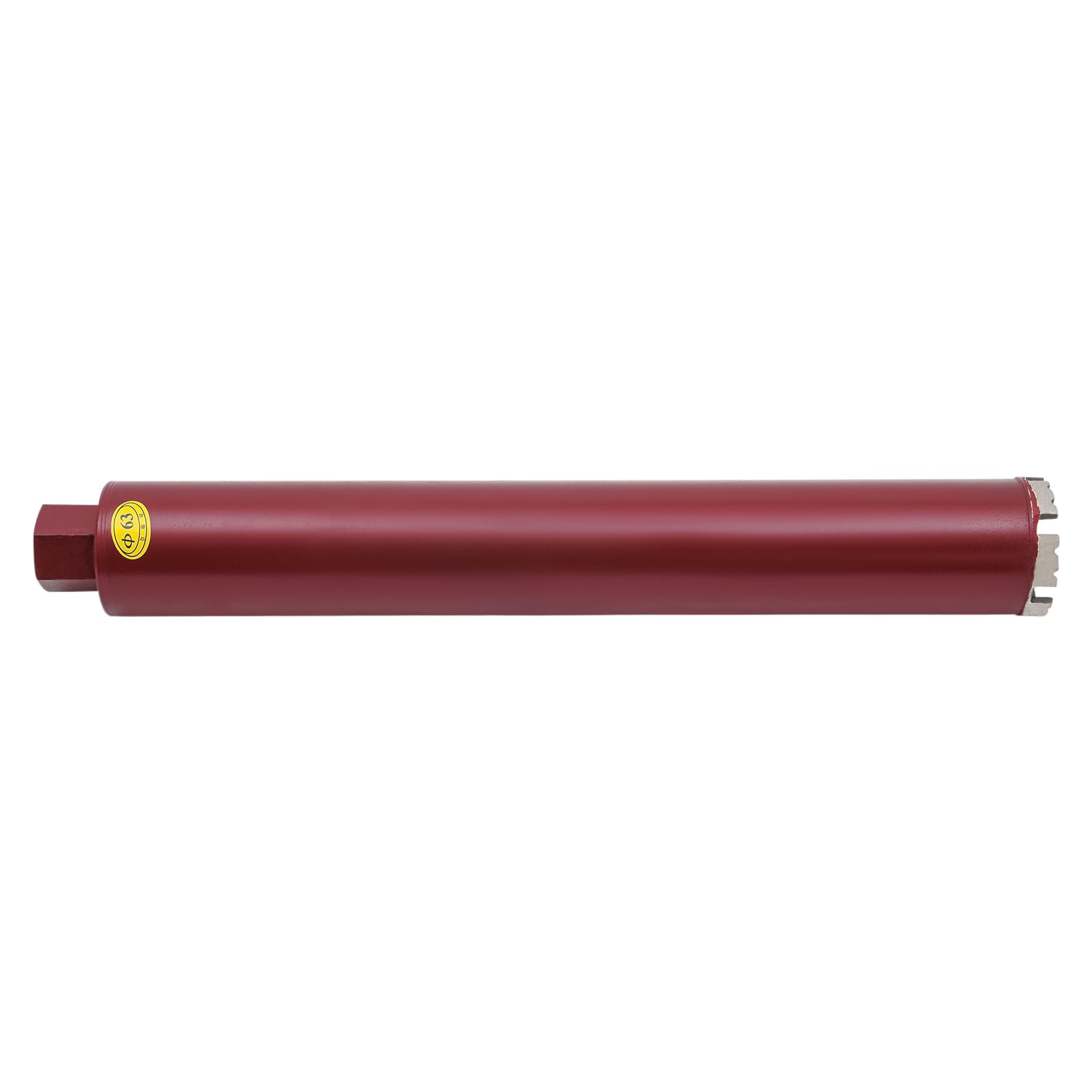 Trapano a corona da 63/76/112 mm, corona diamantata, trapano a carota, trapano a secco, corona diamantata, trapano a secco per calcestruzzo (63 mm)