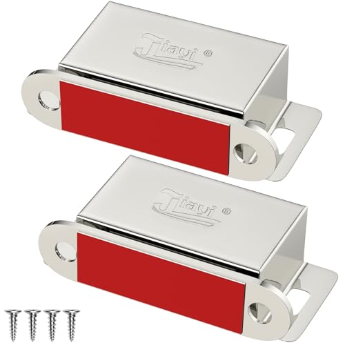 Iman Puerta Armario Jiayi 2 Piezas Iman Armario 14kg Imanes para Puertas Muebles Imanes Cierre Puertas Pestillo Magnetico Cocina Inox Cerradura Magnetico Cajones Fuerte Sujeción