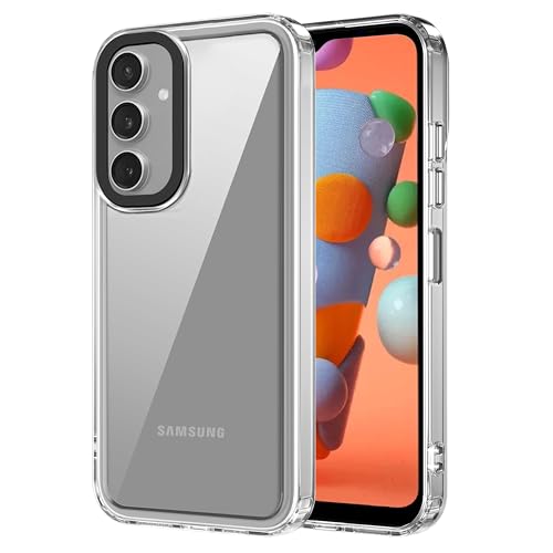 amazon basics Back Case Cover for Samsung Galaxy A14 5G (TPU + PC_Transparent)- Best and cheap mobile covers in India