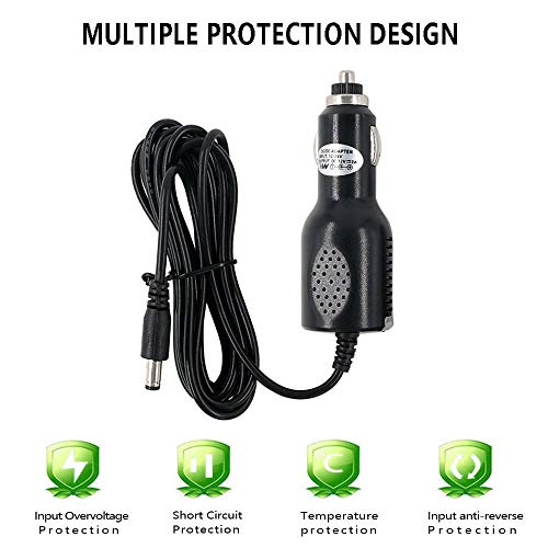 image for Nicer-S New 12 Volt Vehicle Car Lighter Adapter Power Supply for Spect