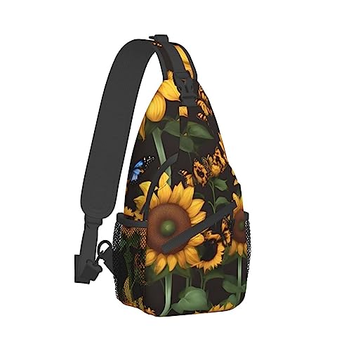 Mochila tipo sling para hiking y viajes miniatura 2