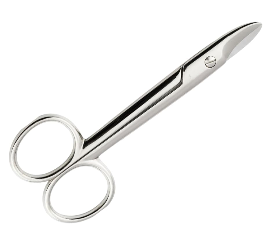 Toenail Scissors Stainless Steel Precise Cutting of thick Nail Scissor Heavy Duty for Manicure & Pedicure Scissors Made in Germany for Ingrown Toenails Grooming Scissor for Men & Women.