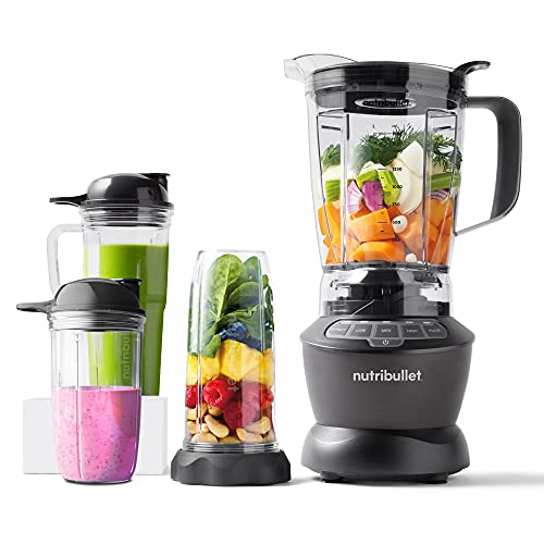 nutribullet Blender Combo 1200, Dark Grey (NBF07500-1210DG)