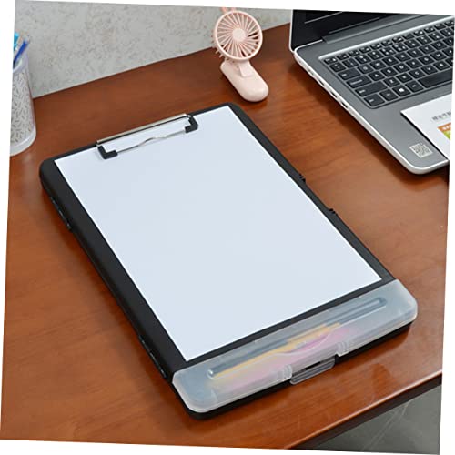 Porte-documents multifonction A4 plastique noir SHINEOFI pour protéger vos rapports professionnels - 7