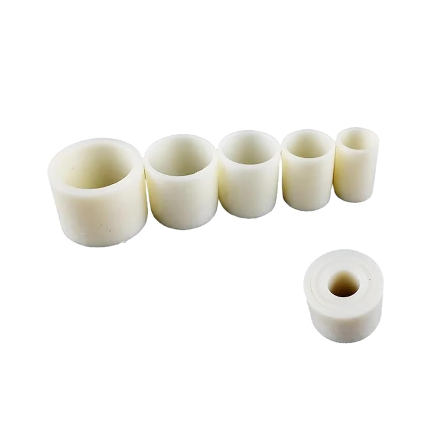 5-Step Plastic Grinding Wheel, Bushing 12.7-16-19-22-25-32 mm Converter for 250/150 mm, Grinder Adapter Ring Washer