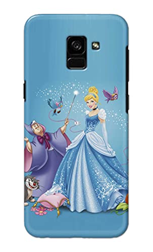 Image of Famous Cartoon Lady Character Hard Back Case Cover for Samsung Galaxy A5 (2018) / Samsung A8 (2018), A530F, A530F / DS Back Cover -(J5) VNS2224