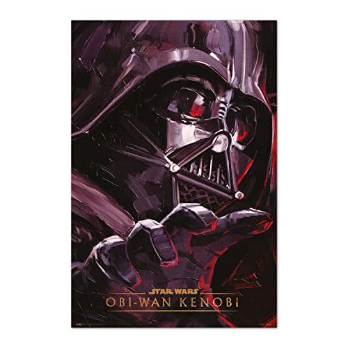 Grupo Erik Póster Star Wars Kenobi Vader - Lamina decorativa/Póster Producto con licencia oficial