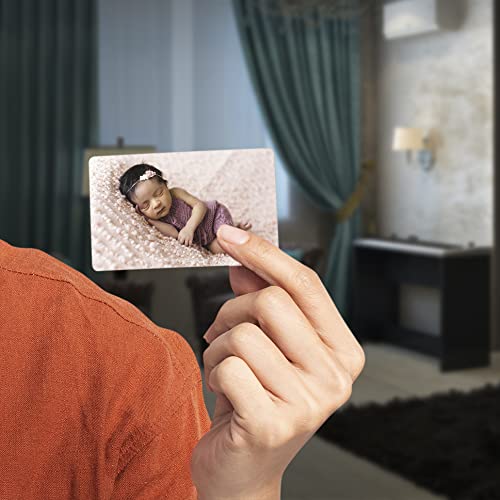 Image of Fairus Customized Wallet Card - Your Photo, Illustration Or Bitmoji, Message, Spotify Song Code Backside Best For Special Occasion Gift For Loved One (Photo Walllet Card 2.1) For Thanksgiving