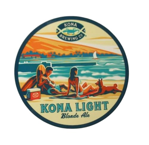 Kona Brewing Company Longboard Decal
