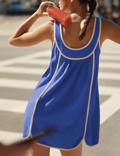 Athlisan Womens Summer Athletic Sleeveless Mini Dress Casual Oversized Workout Tennis Dress Sundress3