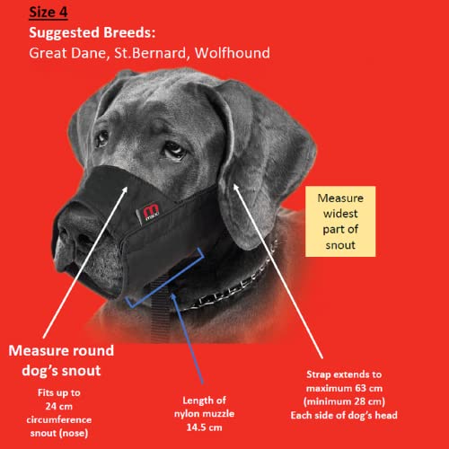 Mikki 25009 Maulkorb, Größe 4