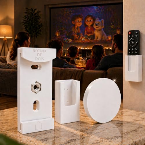 Kit Suporte para Projetor HY320 Mini para Teto, Parede e Tripe (Branco)