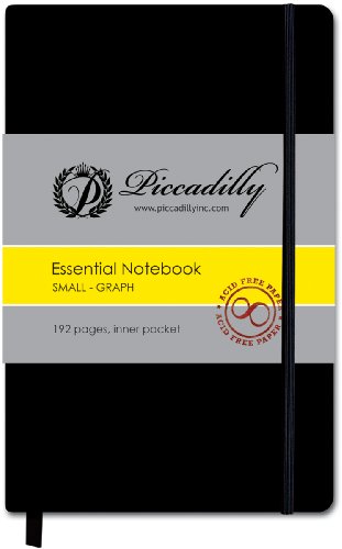 Essential Small Graph Journal-Black