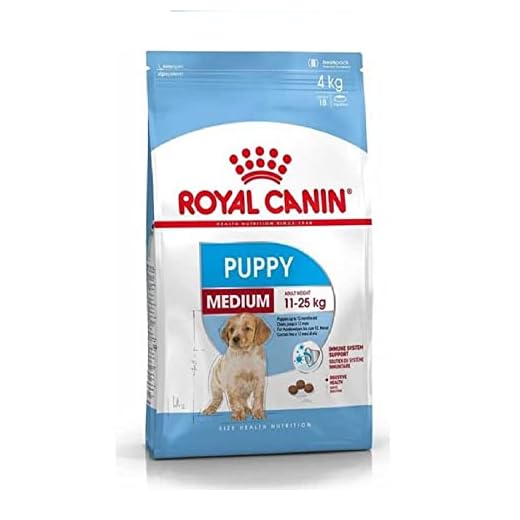 Royal Canin Medium Puppy Pellet Dog Food, Chicken, 4 kg,Pack of 1