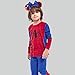 MADO spider mouse ears headband for kids boys girls women, Spider mini ears costume acceossories for kids boys girls women adults(red blue spider)