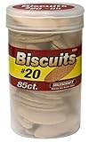 Milescraft 5336 #20 Biscuits in a Bottle (85 pc.) - For use in Wood Joining, Woodworking, and Crafting. Works...