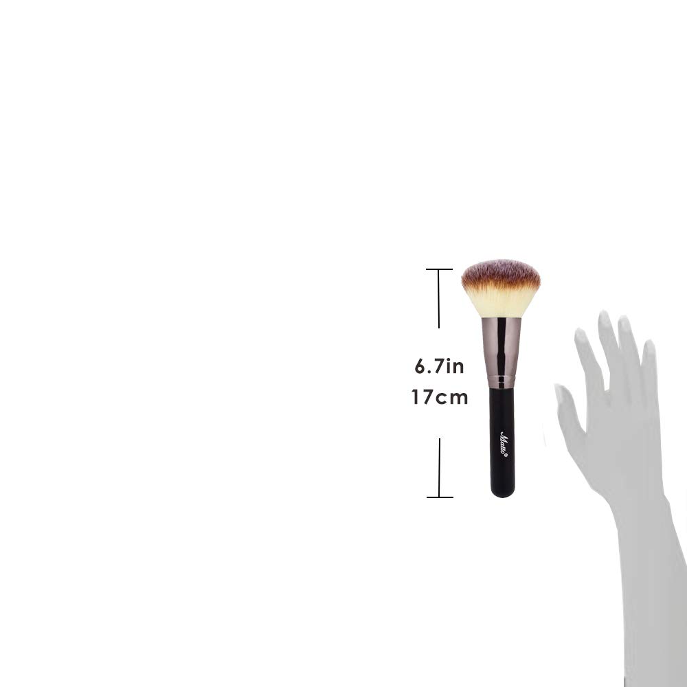 Matto Powder Mineral Brush - Makeup Brush for Large Coverage Mineral Powder Foundation Blending Buffing 1 Piece
