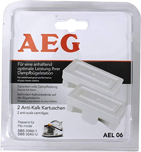 AEG AEL06, 2 Anti-Kalk-Patronen, Passend u.a. für AEG DBS 3340, DBS 3350, DBS 3350-1