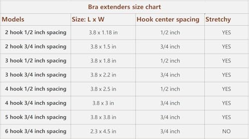 Image of SAMGU Women's Bra Extenders 3 Hook Elastic Stretchy Bra Extension Strap