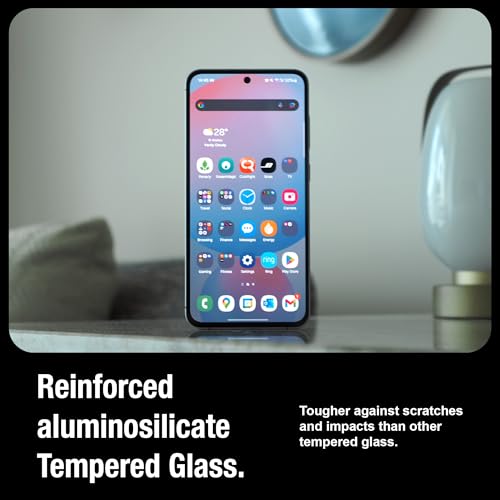 Image of Supershieldz NeoGuard HD+ Tempered Glass Screen Protector Guard for Samsung Galaxy S24 FE / A36 / A56 (6.7 Inch) 5G, Military Grade Protection, Easy Installation kit