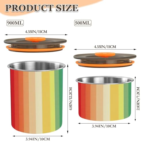 Envase de café ATTX acero inoxidable 500 ml con tapa miniatura 2